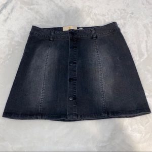 Altars state jean skirt
